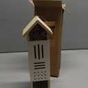 Wooden Insect House, Insect Hotel for Bugs, Bees, Butterflys, Ladybirds, Natural Beneficial Insect Habitat for Garden and Yard