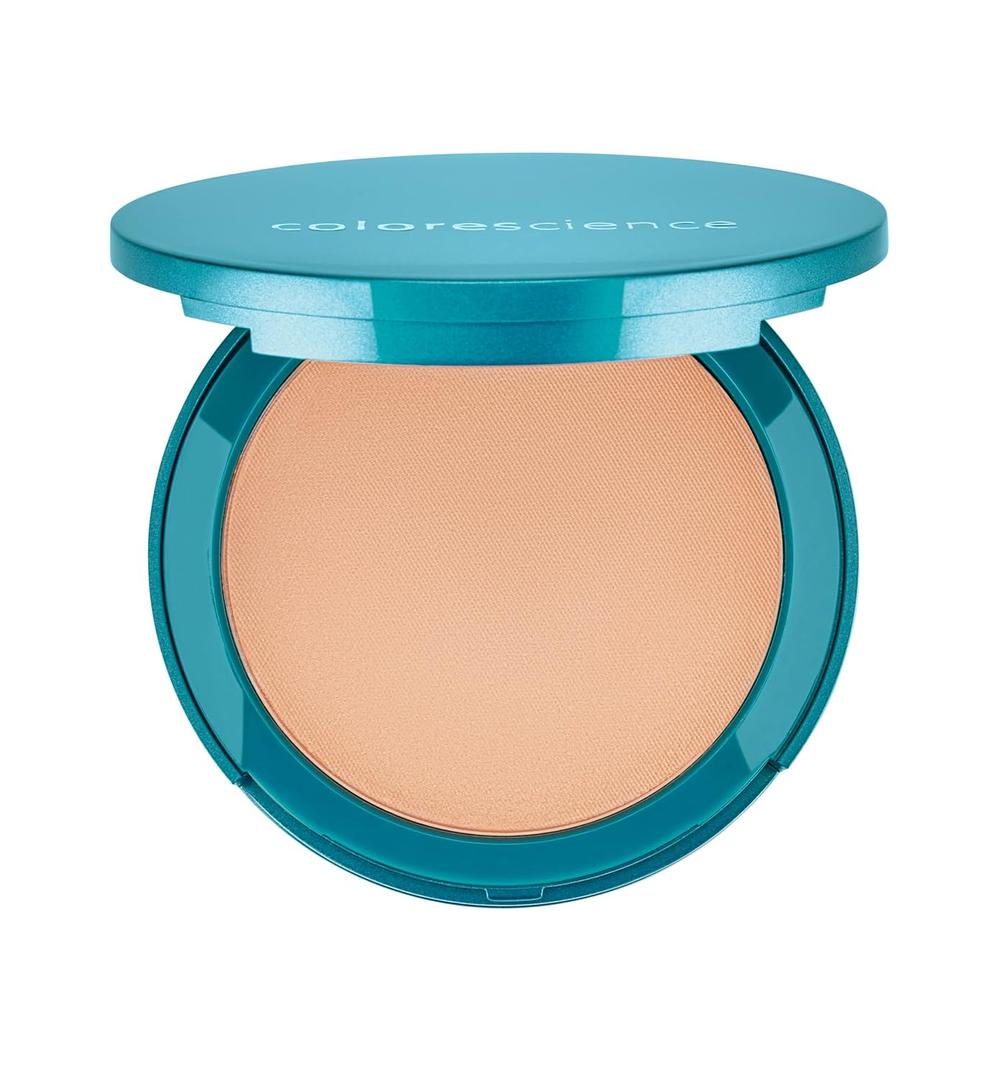Colorescience, Natural Finish Pressed Foundation, SPF 20, Medium Sunlight