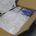 LED Pool Volleyball Net Set with Solar Powered Lights|15ft-32ft Adjustable Volleyball Net for Inground Pool, Kids Adults Water Volleyball Net Game Toy with 2 Ball & Pump for Pool Backyard Party