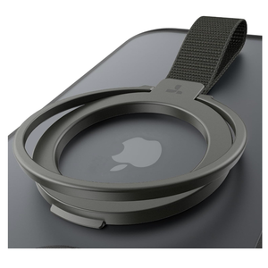 TORRAS 2025 Upgrade (Gen 6.0) Magnetic Phone Grip Holder Kickstand with Braided Strap, Fit for MagSafe Ring Removable, for iPhone 17 16,15, 14, 13 12 Pro/Max Samsung Galaxy, Google, Bronze Black