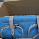 Large Cat Carrier for 2 Cats, 21.7x 13.8x 13.8in Pet Carrier for Cat and Dog Up to 38lbs, All-Sided Mesh Cat Carrier with Great Ventilation, Portable Soft Sided Pet Carrier for Traveling(Blue)