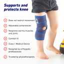 NEO G Kids Knee Brace Open Patella Knee Brace for Kids Suitable for Joint & Meniscus Pain, Osgood Schlatter, Strains, Sprains, Instability, Juvenile Arthritis. Adjustable Class 1 Medical Device-One Size