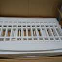 IRIS USA 24" 4-Panel Dog Playpen with Door, 35 x 35 x 24, Puppy Playpen, Dog Play Pen Indoors, Pet Fence, Puppies/Small Dogs, White