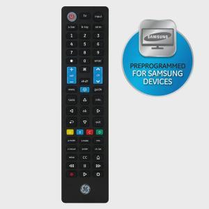GE 4-Device Universal Samsung Replacement Remote, 2 Pack