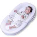 Babelio Baby Lounger Whitem (0–24 Months)