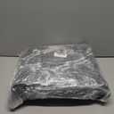 Unirea 8x10 Feet Luxury Shag Area Rug Modern Indoor Plush Fluffy Rugs, Super Soft and Fuzzy Carpet, Geometric Rugs for Bedroom Living Room Girls Kids Nursery, Dark Grey/White