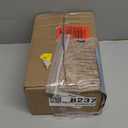 kitchentoolz 16 Oz Glass Milk Bottle with Lid - 16 Ounce Short and Wide Glass Milk Container for Refrigerator with Tamper Proof Lid and Pour Spout - Pack of 2