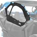 StarknightMT X3 Cab Enclosure Upper Doors, Upgrade Zipper Vent Soft Side Window Compatible With Can Am 2017-2025 Maverick X3 X Turbo R DS RS RR MR RC 2-Seater Model, Work with Roof Windshield Mirror
