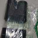 LARS NYSM Salt and Pepper Grinder Set Manual, Stainless Steel Salt and Pepper Mills with Adjustable Ceramic Grinder I Design Spice Shakers (Carbon Black)