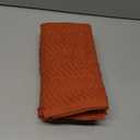 DII Luxury Barmop Collection Chevron Dishtowel Set, 16x19, Spice, 4 Piece