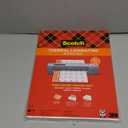 Scotch Thermal Laminating Pouches, for Use with Thermal Laminators, 8.9 x 11.4 Inches, Letter Size Sheets, 100-Pack