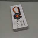 6-Stage Knife Sharpener - Premium Kitchen Knife Sharpeners - Adjustable Handheld Manual Knife Sharpeners for Kitchen Knives, Scissor and Chef Knife.Easy for beginners to use (ORANGE)