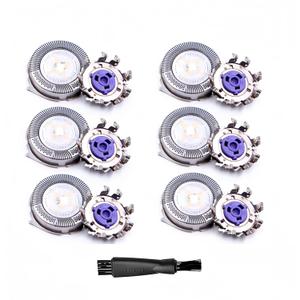 HQ8 Replacement Heads Compatible with Philips Norelco Aquatec Shavers RazorCompatible with Philips Aquatec PT720 PT730 AT880 At830 AT810 AT815, Upgraded HQ8 Blades, 6Pack