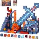 Magnetic Blocks Building Toys Gifts Construction Toys for 3 4 5 6 7 8 Year Old Boys & Girls, STEM Montessori Sensory Creative Kids Toys