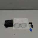 Blue Light Blocking Glasses - Fashion Square Eyeglasses, Anti UV Ray Computer Gaming Glasses Blue Blockers for Women/Men (*Black & Transparent)