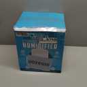 Stainless Steel Humidifier, 3L Warm Mist Humidifier, Easy Clean with Warm Steam Humidifier, Healthy Air Mist Humidifiers for Bedroom Living Room, with Sleep Mode and Auto-off Setting