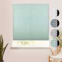 Homebox Cordless Cellular Shades for Home Office, Thermal Insulated Lighting Filtering Room Darkening Window Blinds, Honeycomb Shades for Windows Green 25" W48" H