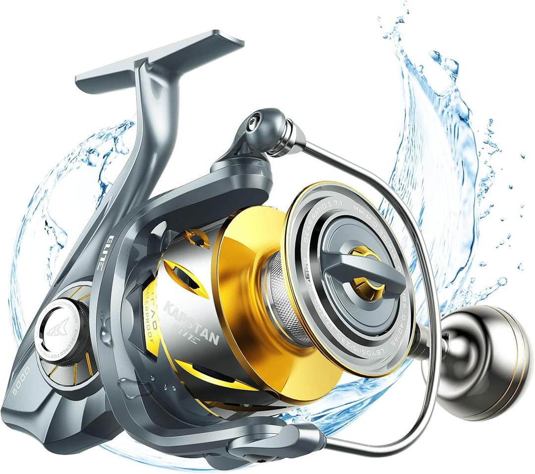KastKing Kapstan & Elite Saltwater Spinning Fishing Reels, 4000