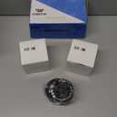 2PCS Motorcycle Air Filter Universal 50MM Replacement Filter Dirt Bike High Performance Air Filters Fit Motocross Carburetor Cleaner for Pit Bike Scooter Moped ATV (Black)