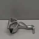 Bar Juicer, Fruit Juice Handheld Press Squeezer With Seed Filter, Heavy Duty Aluminum Alloy Hand Manual Extractor for Single Citrus Orange Pomegranates Apple Fruit Lemon Lime (Silver - 8 inch)