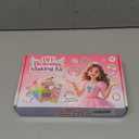 Taybonds Friendship Bracelet Making Kit for Beginners, 3 Boxes Jewelry Making Kit with Polymer Clay Charms, Clay, Pony, Letter Beads, Pearls, Unicorn Mermaid Rainbow Pendants, Gift Party (48 Colors-3Boxes)