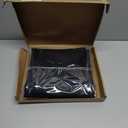 Cat Mat for Litter Box, 38" X 26" Large Silicone Cat Litter Trapping Mat, Easy Clean for Scatter Control, Soft on Kitty Paws, Waterproof, Urine-Proof, Non-Slip Kitty Litter Mat for Floor, Black