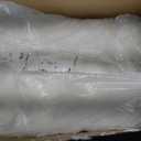 Three Geese White Goose Feather & Cotton Pillows Queen/Standard Size Set of 2 - Soft 600 Thread Count 100% Cotton, Medium Firm, Soft Support, White Solid