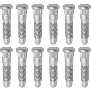 12 Pcs M14x1.5 Front or Rear Wheel Lug Stud Replacement for Chevrolet Silverado Tahoe Express GMC Sierra Yukon Cadillac Hummer 10-428, 11588810, 15037207, 15112380, 15718996