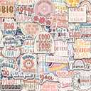 300PCS Motivational Stickers for Vision Board Water Bottles Laptops, Inspirational Quote Waterproof Vinyl for Journals Cups, Affirmation Boho Stickers for Women Holographic