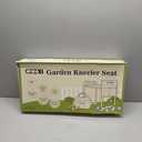 CZZXI Garden Kneeler and Seat, Wider and Thicker Kneeling Pad Heavy Duty Gardening Stool with Gardening Tool Pouch and Bag, Garden Bench/Chair Gifts for Women, Seniors (Black & Orange)