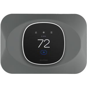 10 x Wall Plate Cover Compatible with New 2025 Ecobee Smart Thermostat Essential, Practical Ecobee Thermostat Trim Kit, Programmable WiFi Thermostat Accessory (1, Gravel Gray)