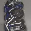 Dociote Dog Shoes for Large Dogs Winter Snow Dog Booties with Adjustable Straps Rugged Anti-Slip Sole Paw - Sports Running Hiking Pet Dog Boots Protectors Comfortable Fit Blue XXL