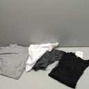 Riyiper 4 Pack Women's Maternity T Shirts, Short Sleeve Split Side Pregnancy Tee Loose Casual Crewneck Maternity Clothes Size XXL