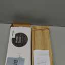 RICHER HOUSE Floating Shelves for Wall, Set of 2 Macrame Hanging Shelf with Artificial Ivy & LED Lights, Boho Room Decor for Bedroom Living Room