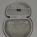 LTGEM Case Compatible with Sony MDR7506 Professional Large Diaphragm Headphone, Black+Grey(Case Only)