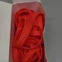 Liliful 100 Pcs Silicone Rubber Wristbands Rubber Wristband Bracelet Bands for Silicone Wristbands for Women Men(Red)