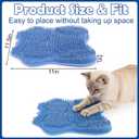 BABORUI Silicone Cat Scratching Post, Non-Slip Indoor Scratcher with Strong Suction Cup Base, Washable Durable Cat Scratch Pads for Indoor Cats, Kittens and Adult Cats