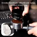 7 PCS Espresso Accessories Kit: 53.3mm Espresso Tamper, Coffee Distributor, Puck Screen, Dosing Funnel and WDT Tool, Espresso Tools Set Fits Breville 54mm Espresso Machines and Portafilters