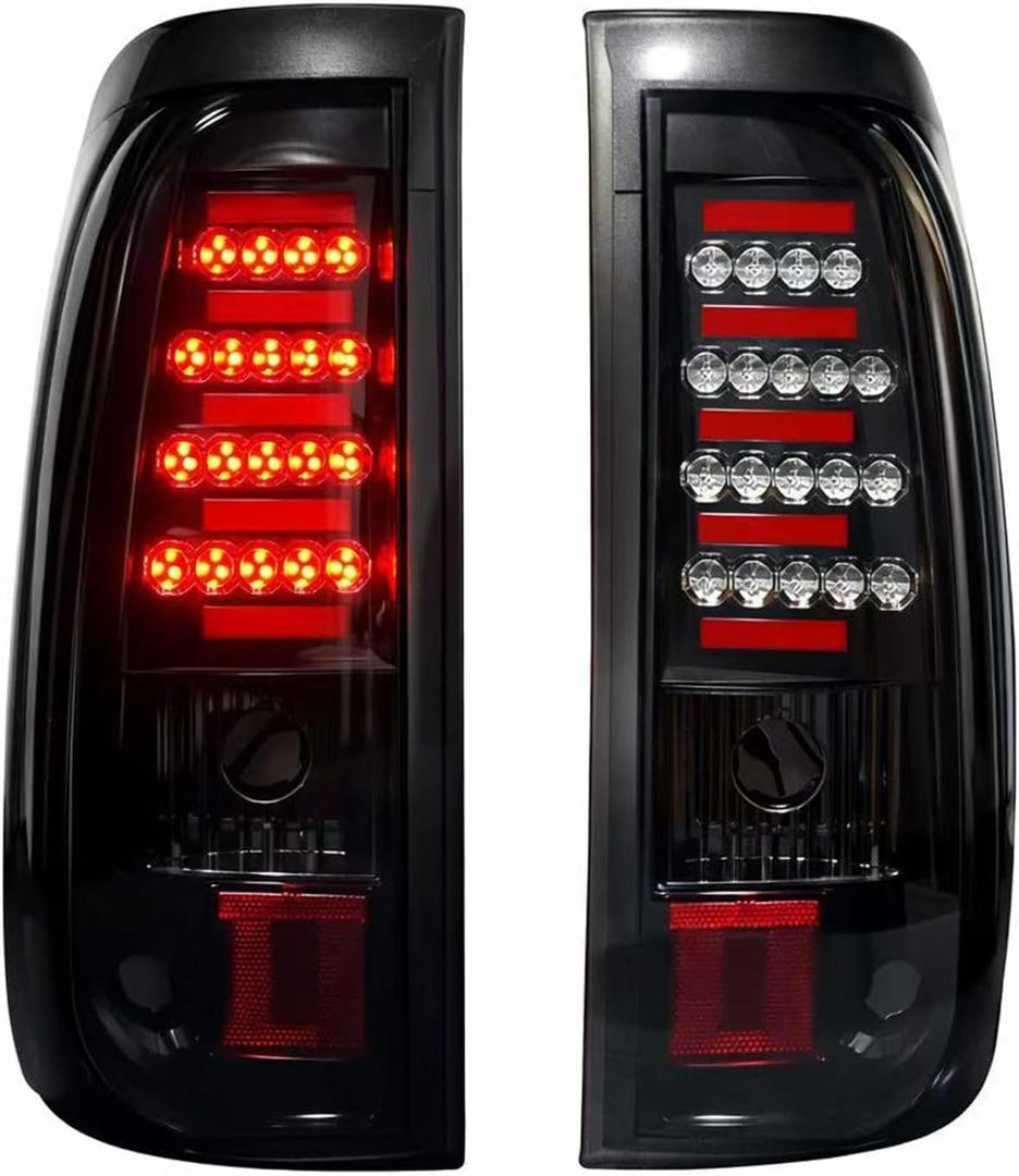 Tail Lights for Chevy Silverado 1500 2500(03-06), 1500 Classic & 1500 2500 HD Classic 07, Silverado 3500(04-06), for GMC Sierra 1500 2500 3500 & 1500 2500 HD(04-06),Classic 07.