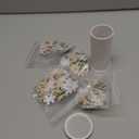 BELEEV 3D Puzzle Vase for Adults, 160 Pieces DIY Plastic Flower Vase, Compatible with Block Flowers, Unique Home & Office Decor, Housewarming and Birthday Gift for Flower Arrangements (Floral Bird)