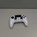 ThinTree Wireless Controller Compatible for PS-5/Pro/Slim/PC, Hall Effect Sticks & 7 RGB LED Mode & haptic Feedback & 1500 mAH Battery & Motion Sensing, 3.5mm Audio Jack (white)