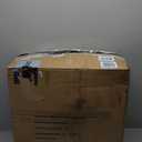 Amazon Basics Classic Puresoft PU Padded Mid-Back Height Adjustable Office Computer Desk Chair with Armrest, 26"D x 23.75"W x 42"H, Black