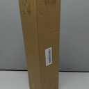 "Black Wrap Around Industrial Curtain Rod, 32-144 Inches Adjustable, 1-Inch Diameter, Black - Indoor and Outdoor Use"