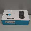 Veise VE06-L Smart Locks with 2 Lever Handle Set, App Control, Keyless Entry Deadbolt for Front Door, Electronic Digital Touchscreen Keypad, Auto Lock, Waterproof, Easy Installation, Satin Nickel