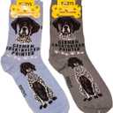 Foozys Unisex Crew Socks | Canine/Dog Collection | German Shorthaired Pointer