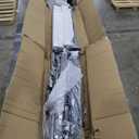 Modular Complete 36 in. H x 6-12ft W 6063 Aluminum Deck Railing Kit with Continuous Top Rails, Length Cuttable Easy DIY, Full Textured Matte Black Railing System for Decking(2 Panel, 3 Post)