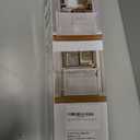 Reinforced 28 Inch Tall Retractable Dog Gate Small Baby Gate - Easy Step Over Dog Gate Short Pet Gate with Support Rods, 55" Wide Retractable Baby Gate for Stairs, Puppy Gates for Doorways, Black