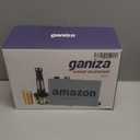 Ganiza Immersion Blender Handheld, 6 in 1 Hand Blender Stainless Steel Blade, 15 Speed Stick Blenders Electric, 800ml Mixing Beaker, 600ml Chopper, Whisk, Frother, Potato Masher (Black)