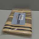 Black and Tan Outdoor Rug 2'x4',Striped Front Porch Rug Machine Washable Front Door Mat Entryway Throw Rug for Front Porch Indoor Outdoor Doormat