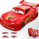 JOI MEW Wall Climbing RC Car Toy with Expression Stickers, 360 Rotating Remote Control Stunt Car, Rechargeable Toy Car for Kids Boys Girls Ages 3-12 Indoor Gift